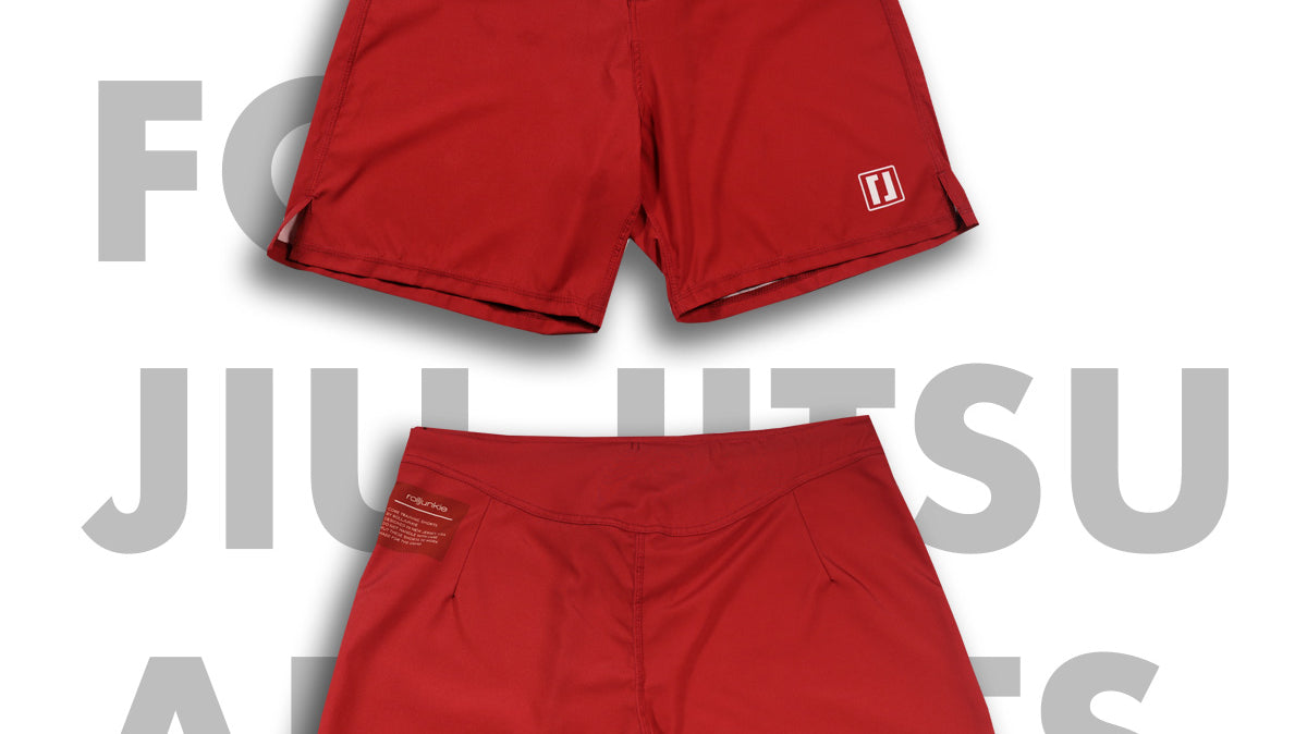 Red Core BJJ Shorts