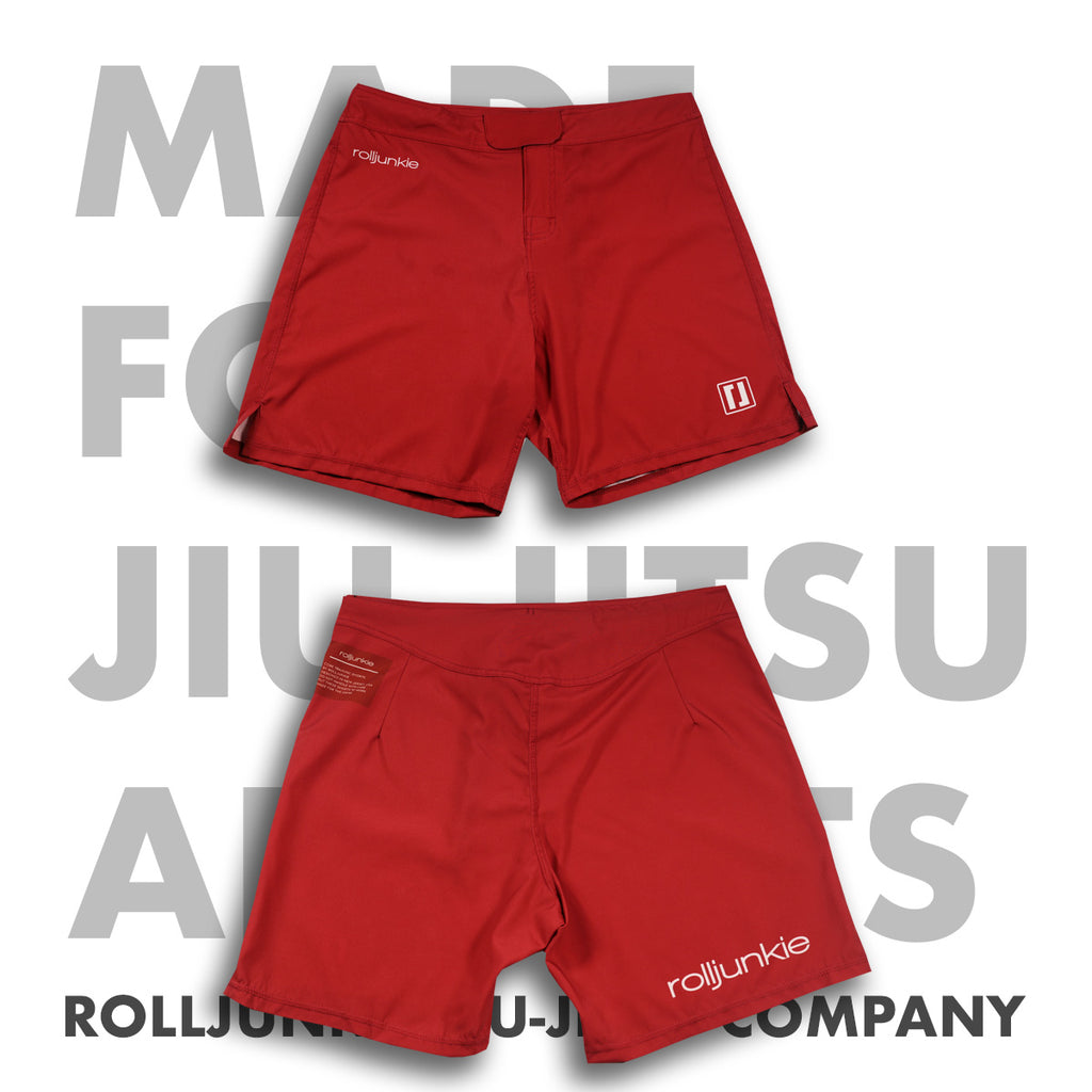 Red Core BJJ Shorts
