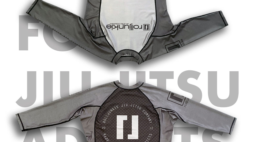 instinct gray bjj rash guards