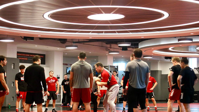 Rutgers Wrestling Room