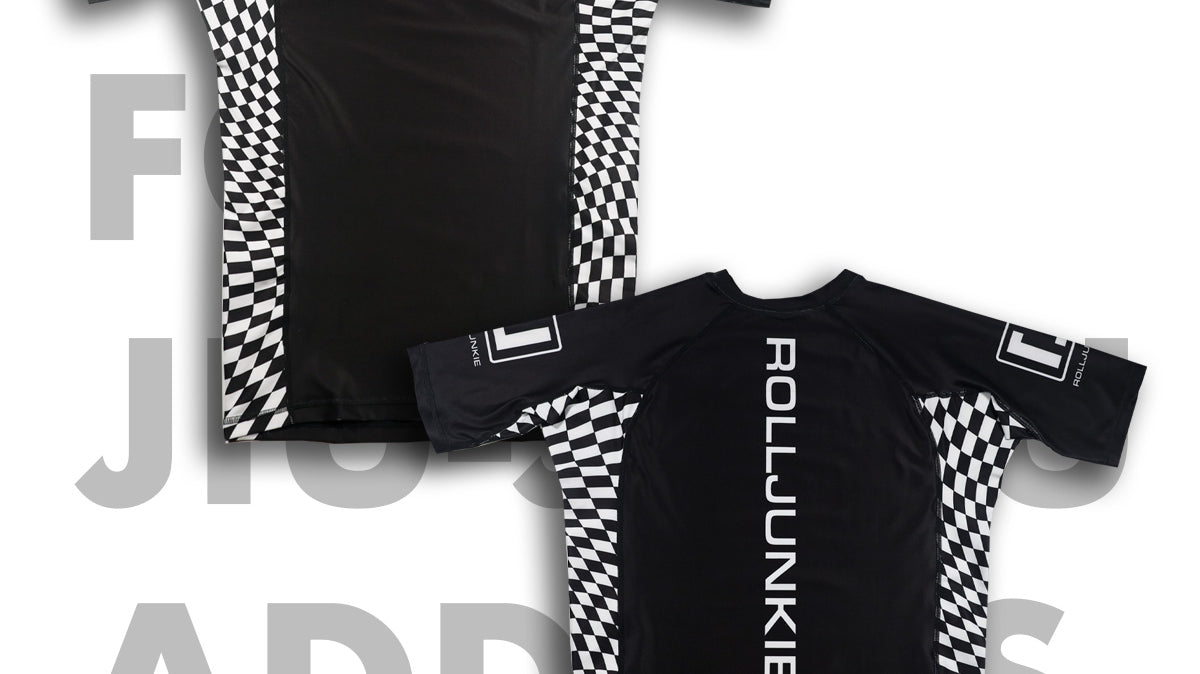 Warped Lite Checkered BJJ Rash Guard
