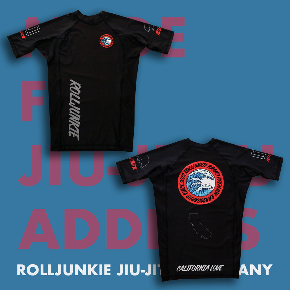 california love bjj rash guard
