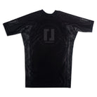 black gray jiu jitsu rash guard
