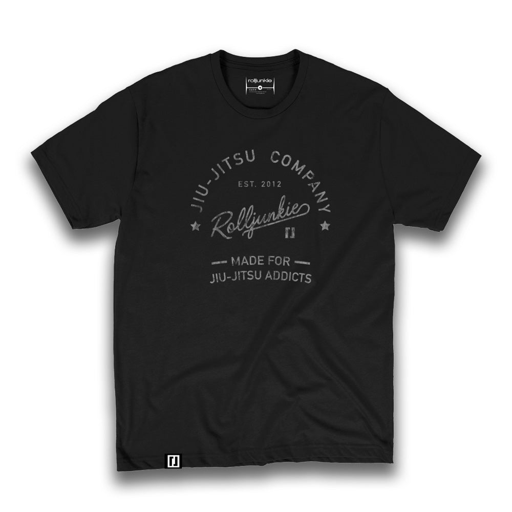 black podium bjj shirt