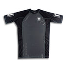 Black and gray primal bjj rash guard