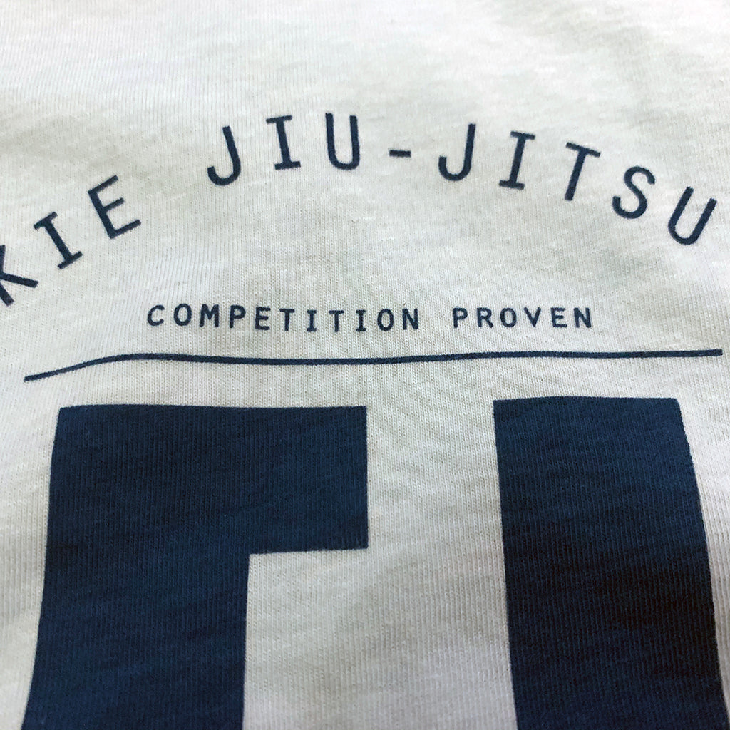 cool blue bjj shirt