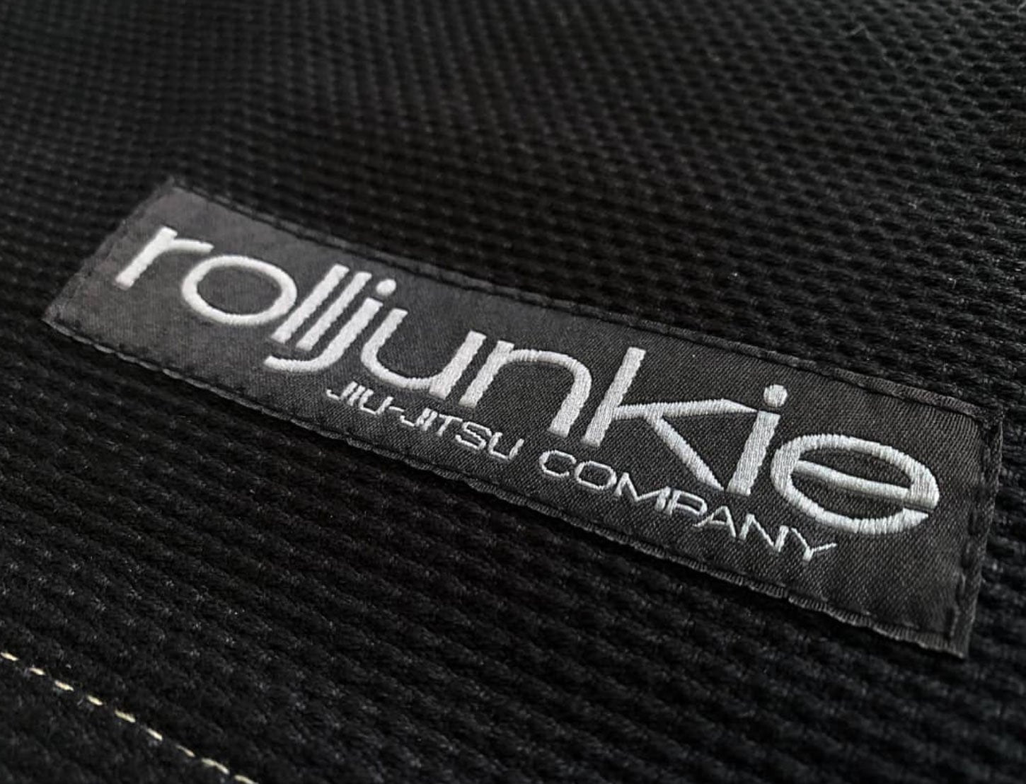 black gi kimono label