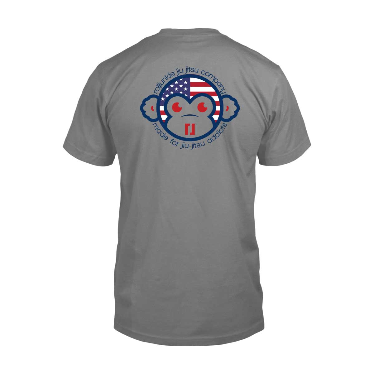 us flag monkey bjj shirt