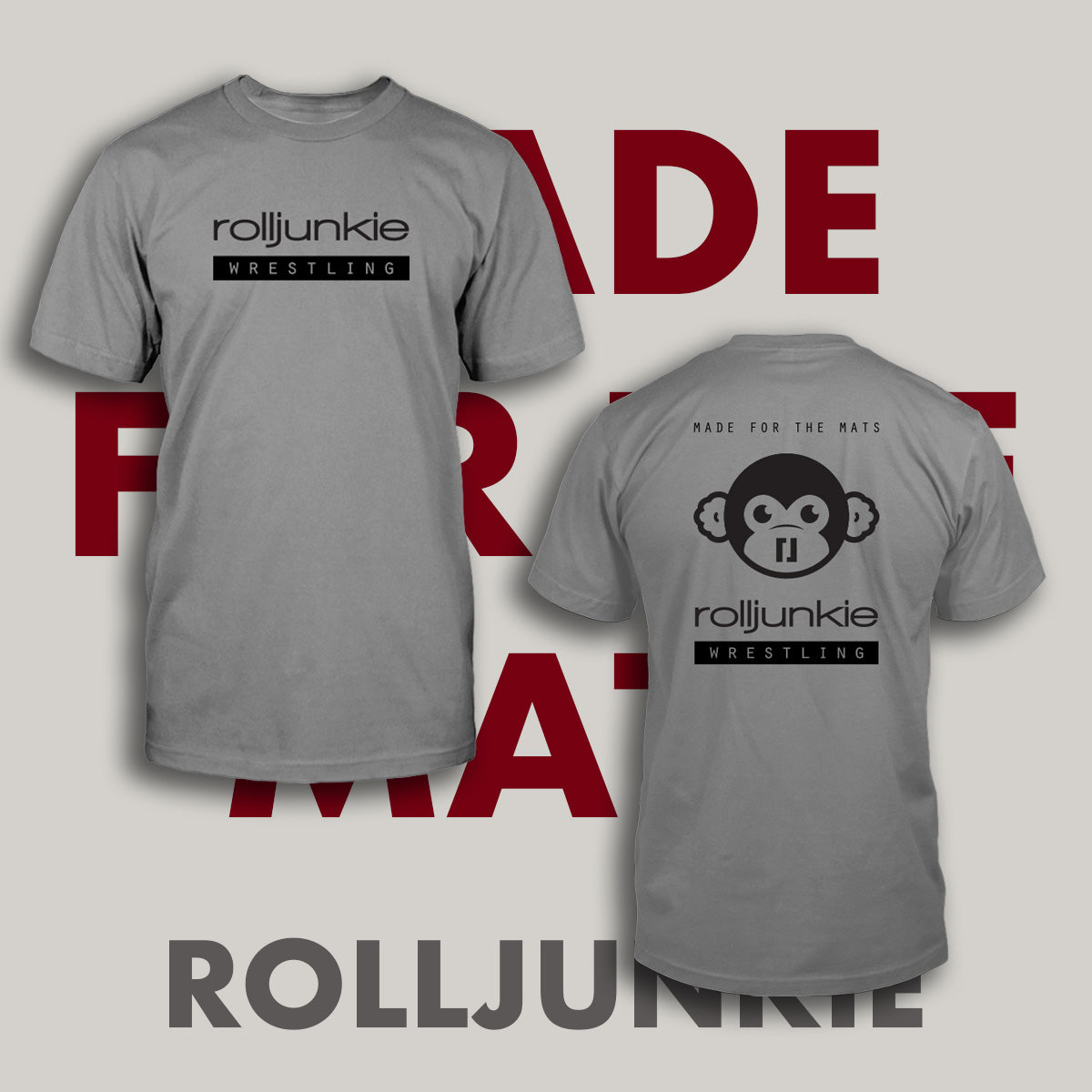 rolljunkie wrestling t shirts