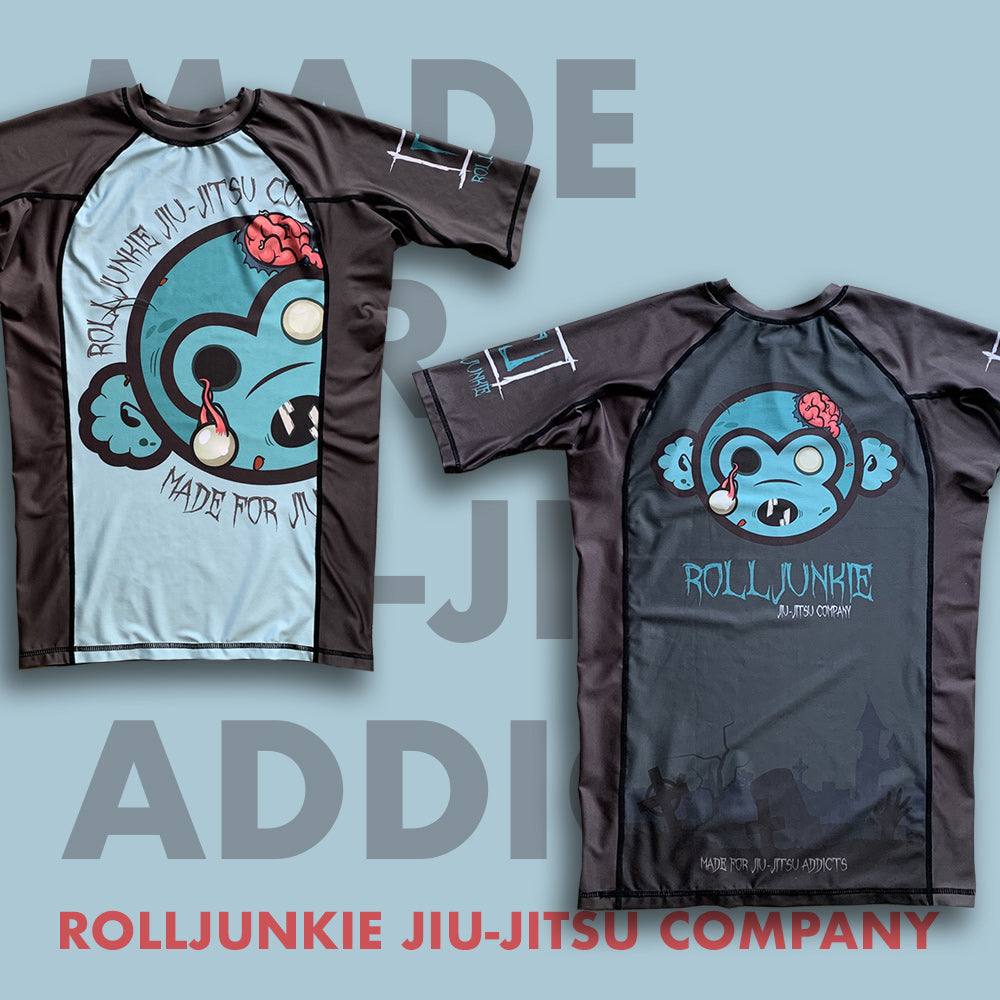 zombie bjj rash guard