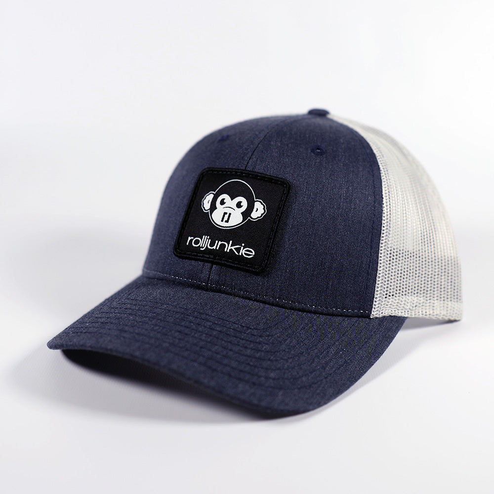 bjj hat blue rolljunkie