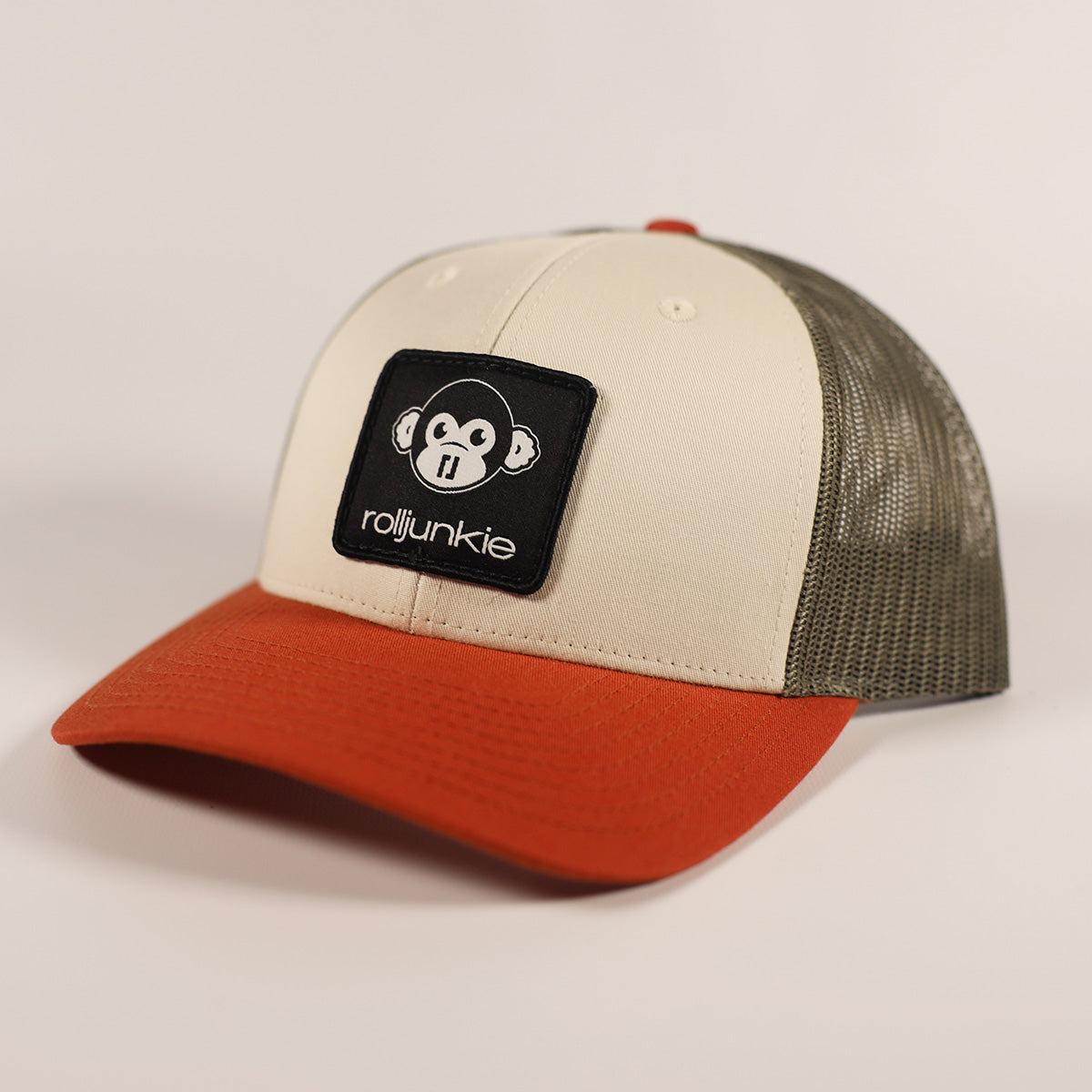 jiu jitsu trucker hat monkey rolljunkie