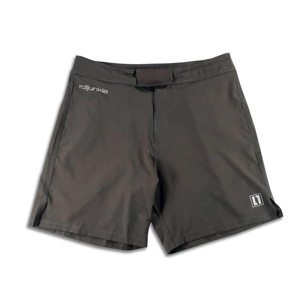 gray youth bjj shorts
