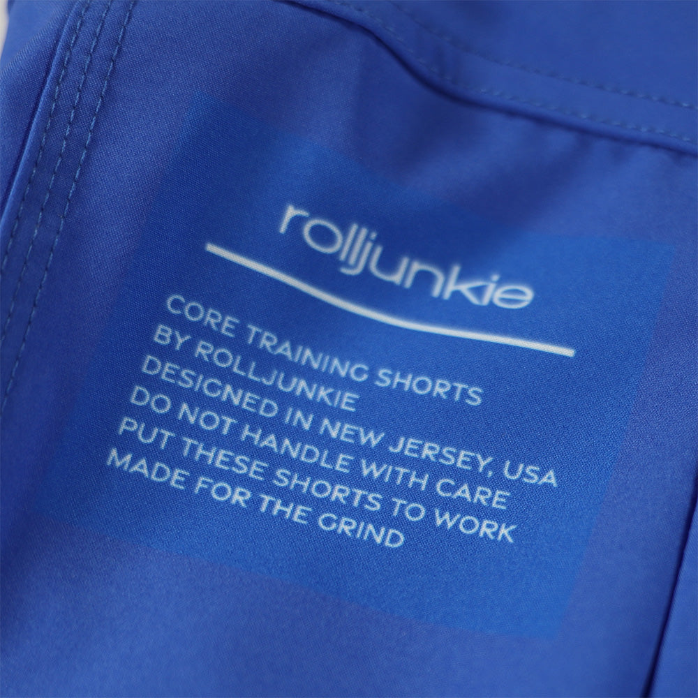 blue core jiu jitsu shorts