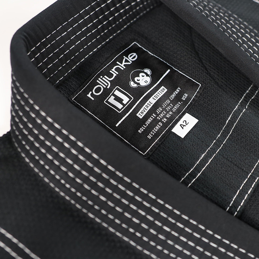 inverse bjj gi jacket collar