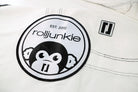 bjj gi patch in white