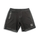 black jiu jitsu shorts with white trim