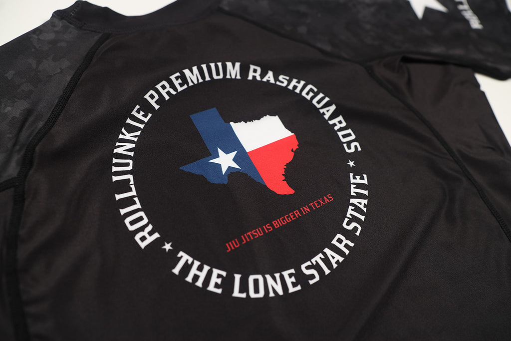 lone star texas bjj rash guard