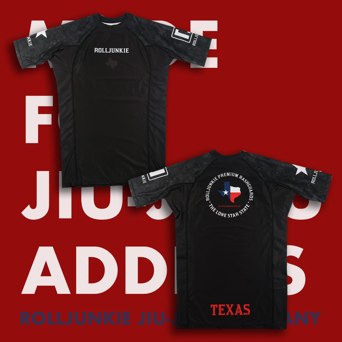 Kids Lone Star BJJ Rash Guard – Rolljunkie