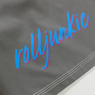 gray bjj short logo