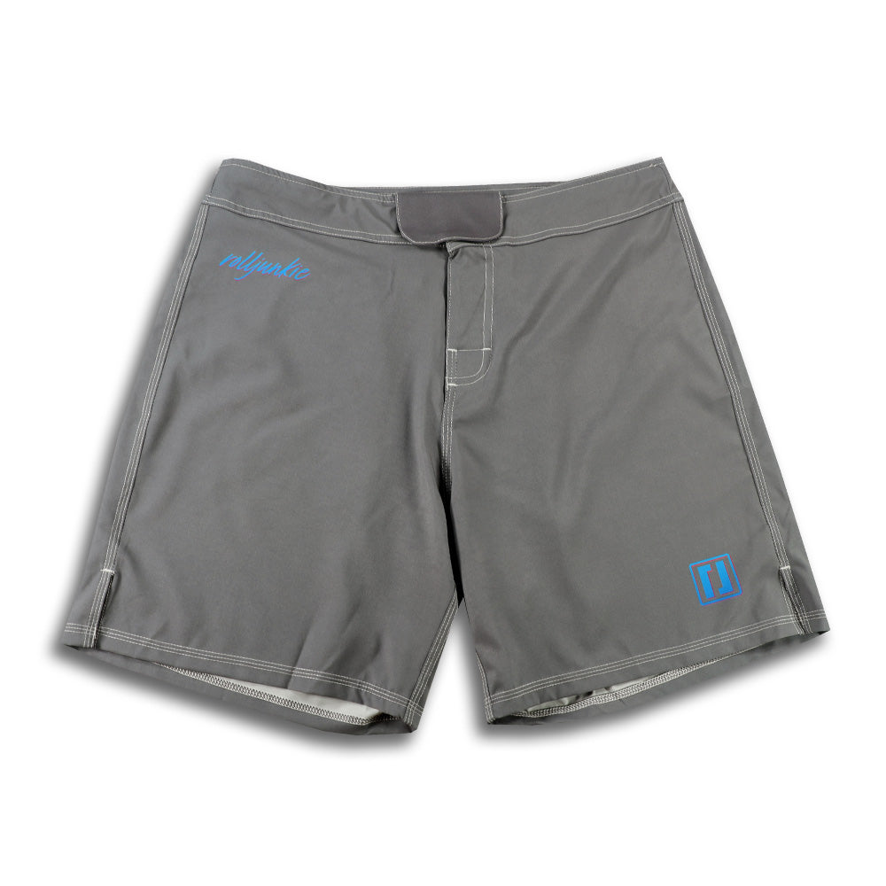 gray bjj jiu jitsu shorts