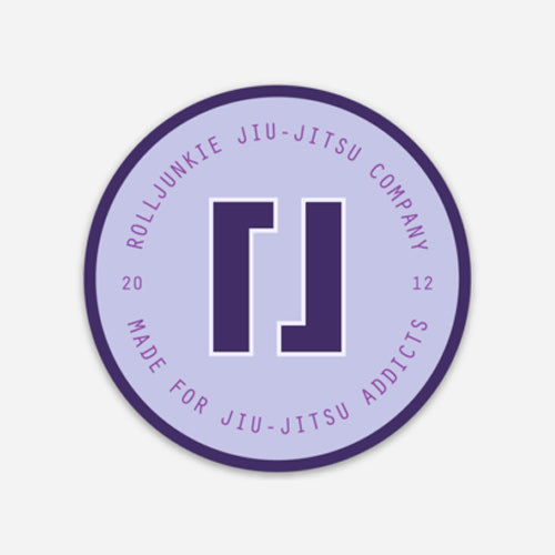 purple belt bjj sticker