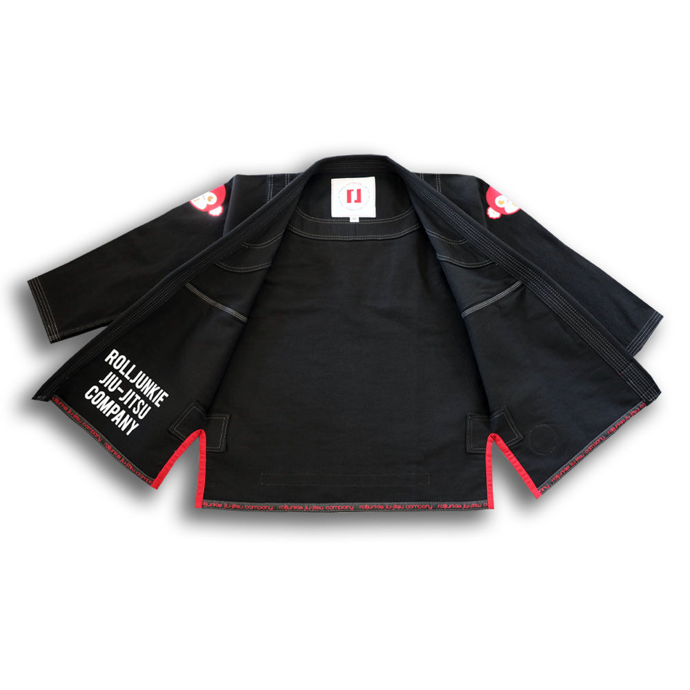 black bjj kimono
