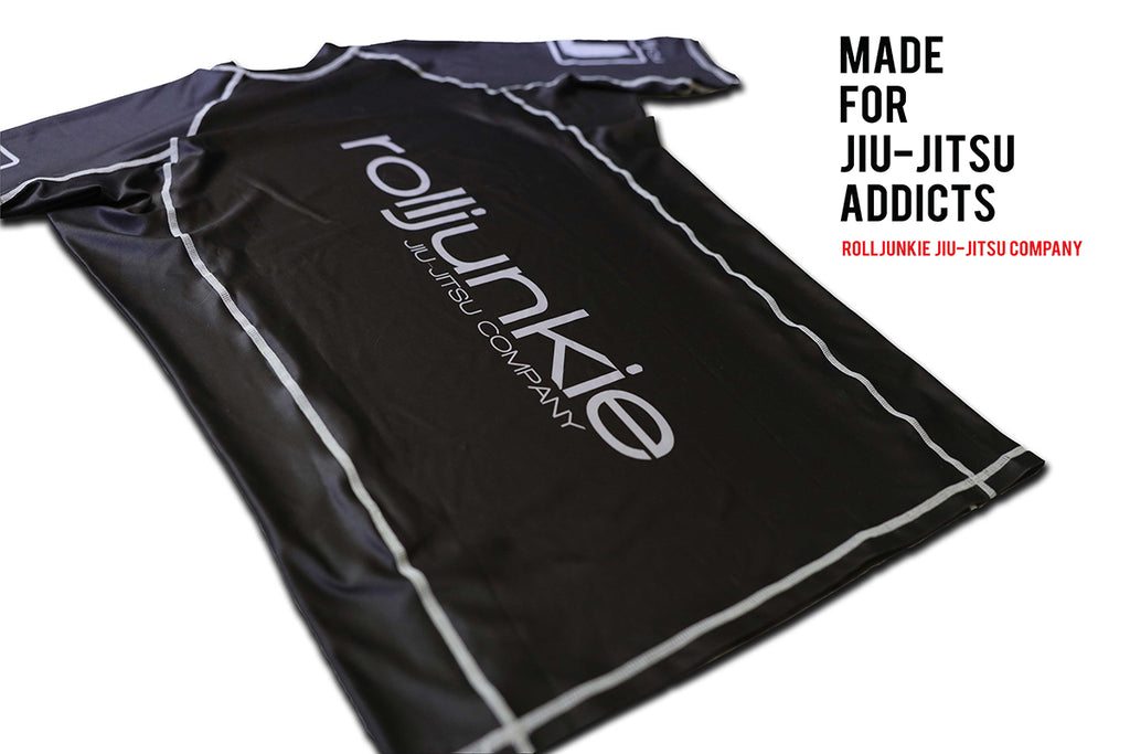 Black BJJ Jiu Jitsu Rash Guard
