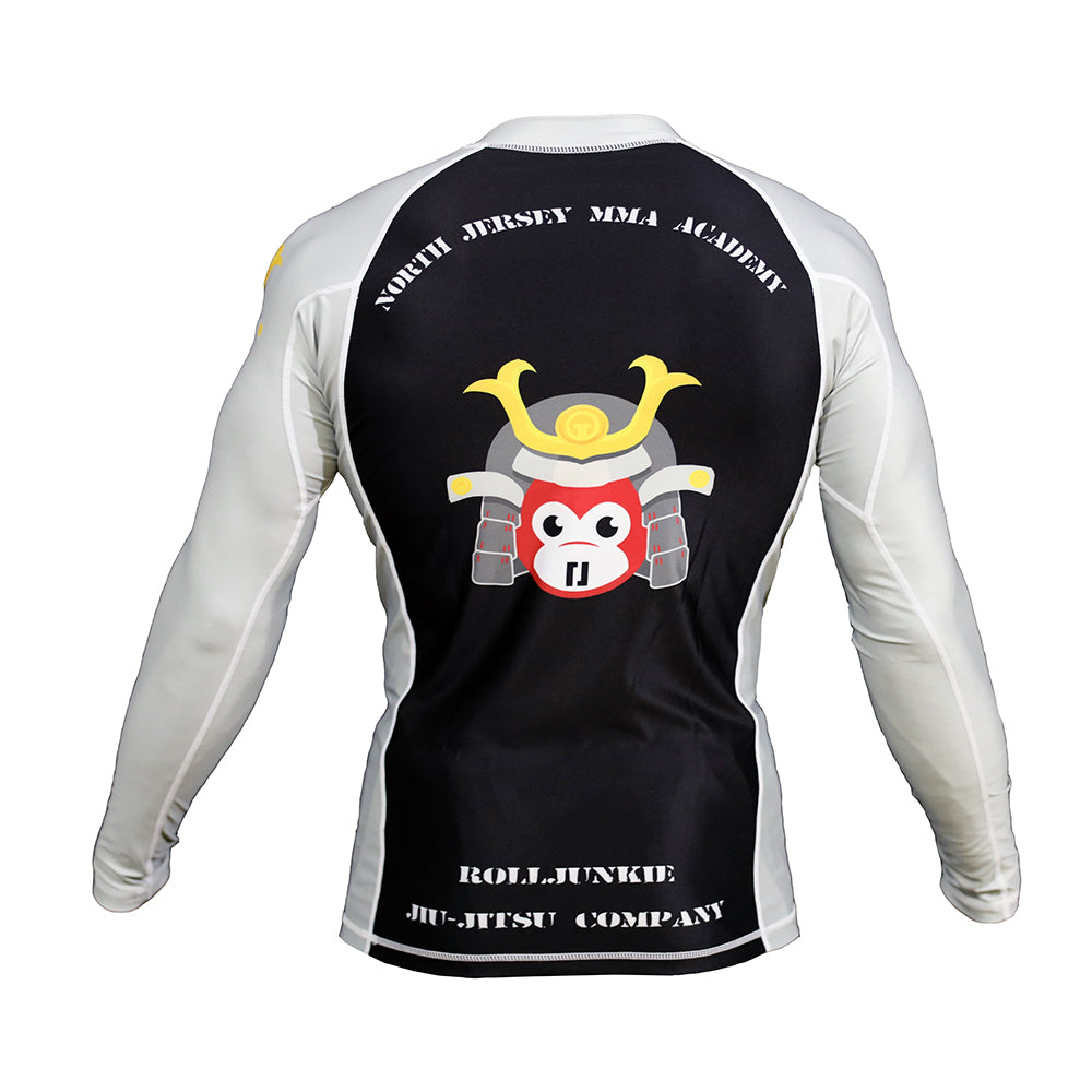 samurai BJJ rash guard