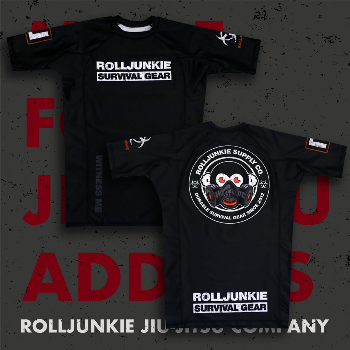 brazilian jiu jitsu fallout rash guard