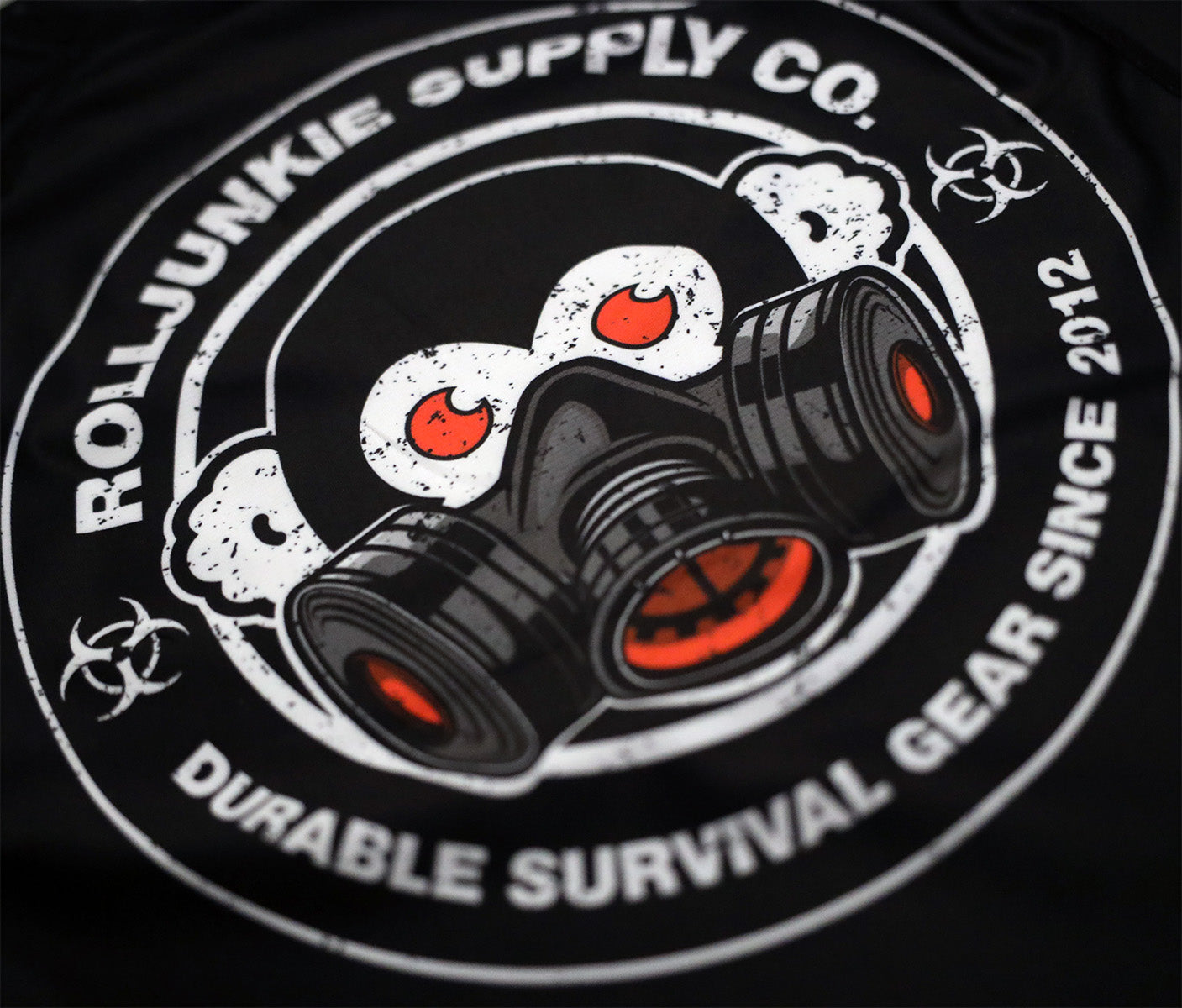 biohazard rolljunkie fallout bjj rash guard