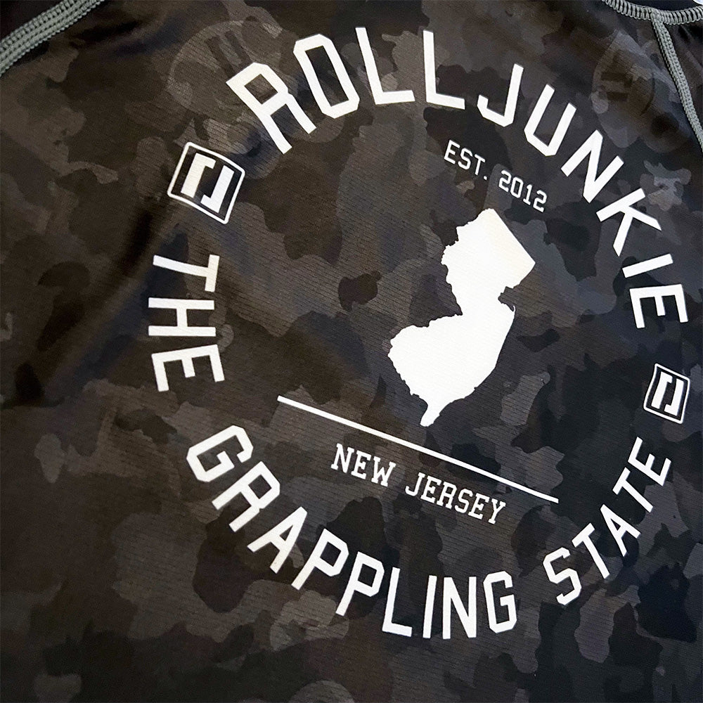 Rolljunkie NJ BJJ MMA Compression Rash Guard