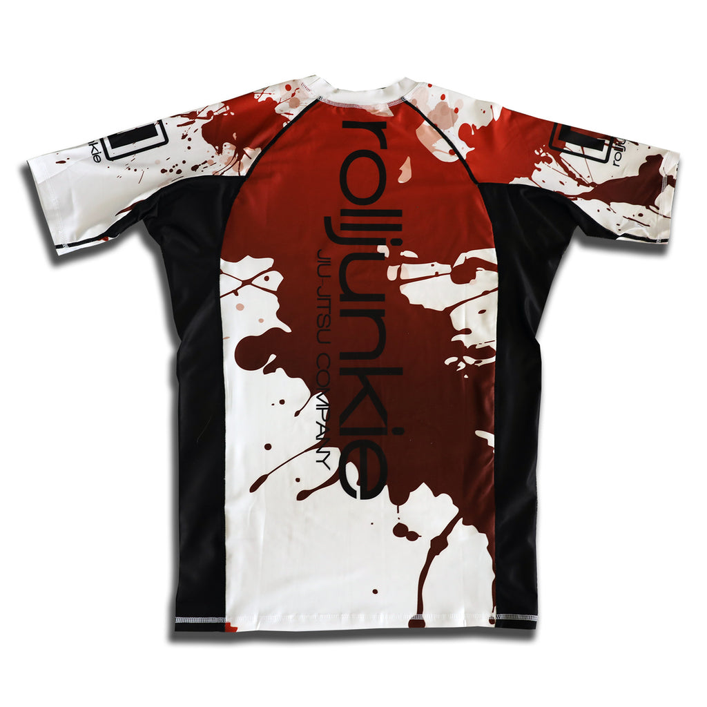 psycho splatter jiu jitsu rash guard