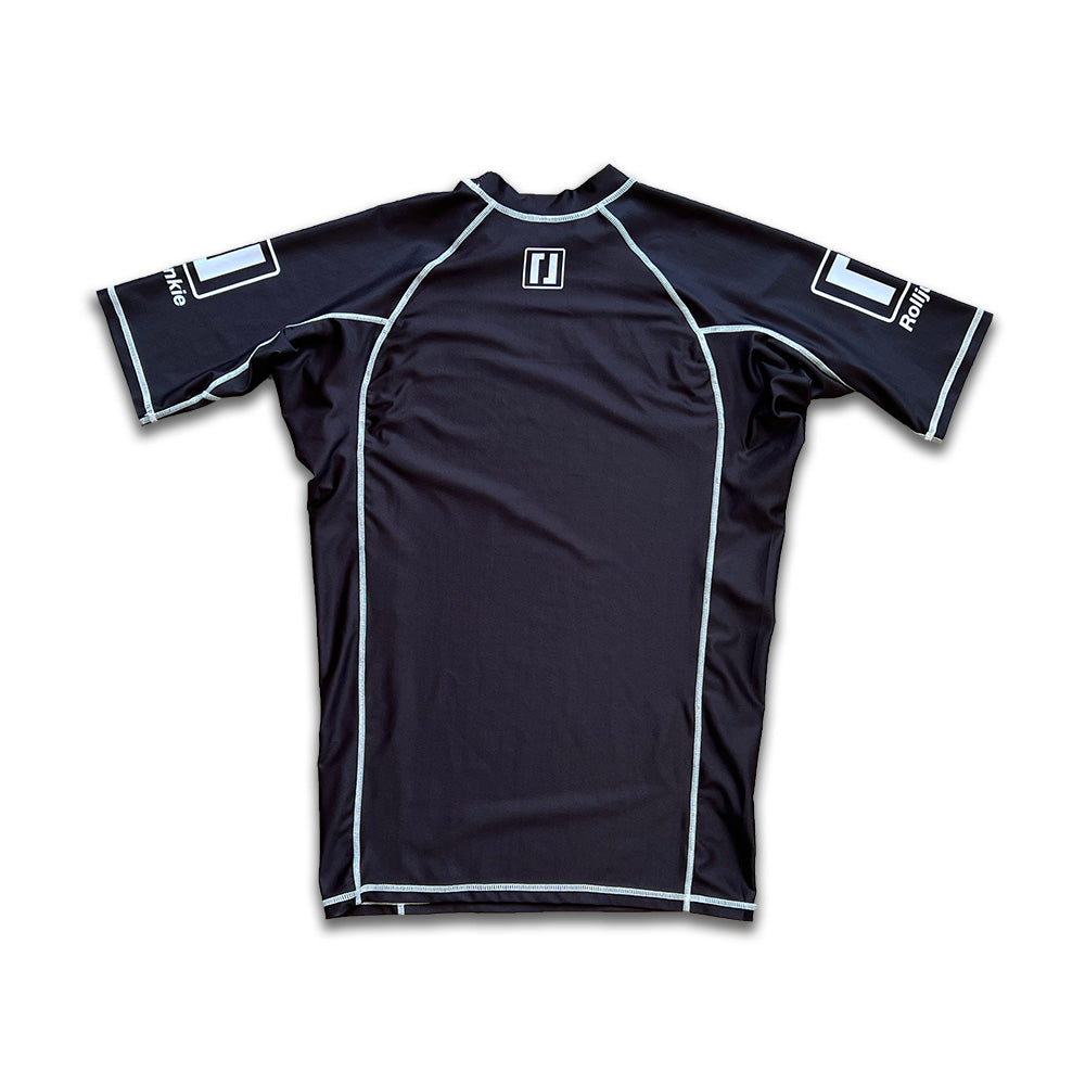 response bjj rash gaurd back